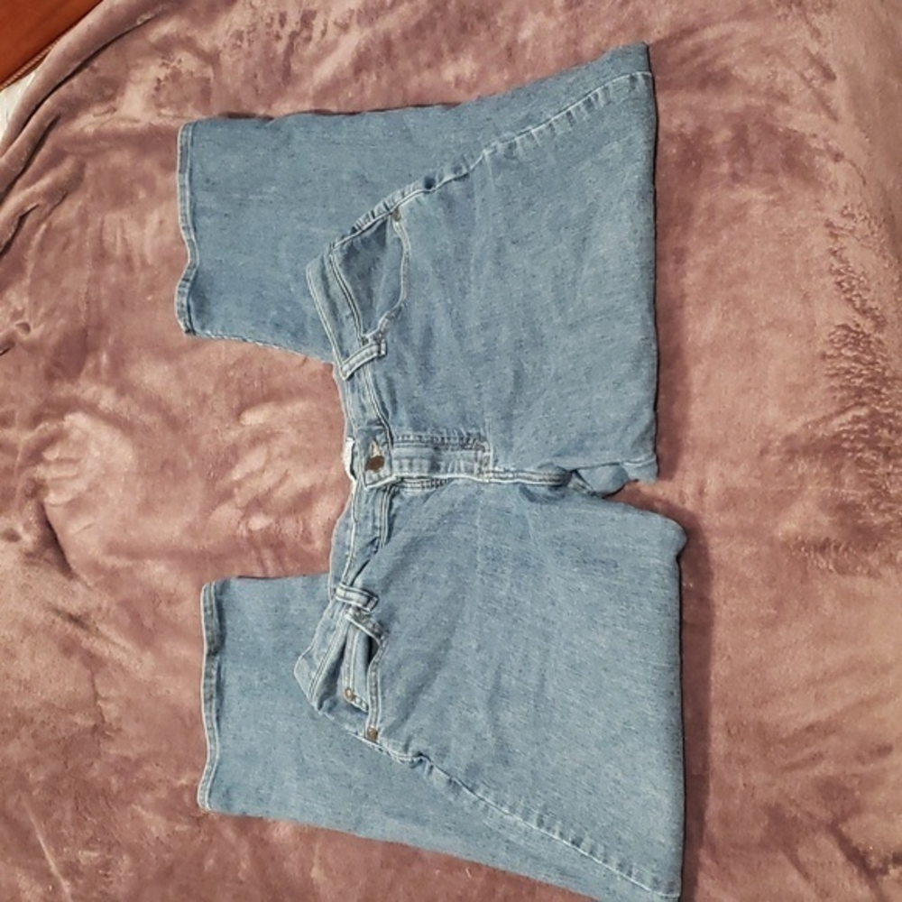 Lee brand jeans size‎ 14 short  relaxed fit